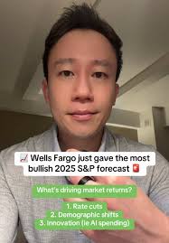 The most bullish S&P forecast for 2025 just came in: 7007 (15.8%) by Wells  Fargo 😱 #stockstobuy #investing #stocks #moneytips #tradingtips  #stockmarket #stockmarket #tradings #finance #investor ...