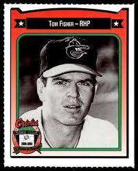 1991 Crown Tom Fisher Baltimore Orioles #134