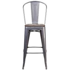 Metal bar stools with high backs. High Back Metal Bar Stool Target