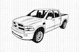 Dodge Ram 1500 Gen 4 Truck Pickup Svg Pdf Dxf Png Eps Etsy In 2021 Ram 1500 Dodge Ram Dodge Ram 1500