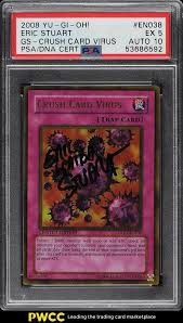 100 … sacrifiez 1 monstre ténèbres avec max. Auction Prices Realized Tcg Cards 2008 Yu Gi Oh Gold Series 1 Limited Edition Crush Card Virus