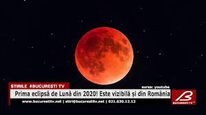 Prima EclipsÄƒ De LunÄƒ Din 2020 Este VizibilÄƒ È™i Din Romania Youtube