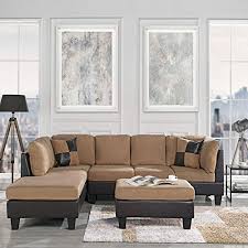Aspect reversible sectional modular sofa * grey *memory foam. Leather Sectionals Under 1000