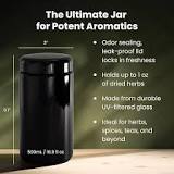 Amazon.com: Infinity Jars 500ml (17 fl oz) Airtight UV Glass ...