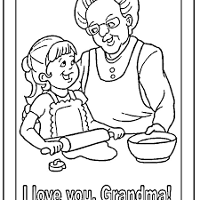 These free grandparents day coloring pages are the perfect way to touch a grandparent's heart this grandparents day when they get a colored picture from their grandchild. Free Printable Grandparents Day Coloring Pages