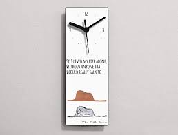 From the creators of sparknotes. Amazon Com The Little Prince Quotes Le Petit Prince Quotes So I Lived My Life Alone Without Anyone That I Could Really Talk To Wall Clock Handmade