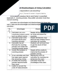 Venitul care se ia în calcul pentru determinarea. Advantages And Disadvantages Of Using Calculator Calculator Cognition