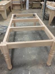 If you're an upcoming woodworker, this video guide should interest you, you'll learn how to laminate two 2x4s to make wooden legs. Lag Bolt Table Legs To Frame General Woodworking Talk Wood Talk Online