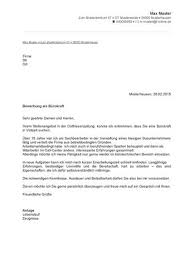 Lagerarbeiter Bewerbungsschreiben