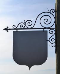 Fabrication Sur Mesure D Enseignes Style Fer Forge Pour Commerces Par Un Artisan Suisse Eisen Kunst Fahnen Garten