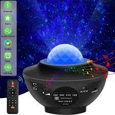 Vinkki Laser Light Led Sky Twilight Star Projector With Bluetooth Speaker Star Projector Star Projector Light Night Light Projector