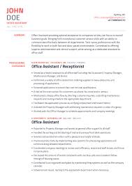 A good assistant resume should contain all the relevant points that the recruiter is looking for. Office Assistant Resume Example With Content Sample Craftmycv