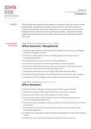 Look at these two samples of executive administrative assistant resume summaries. Office Assistant Resume Example With Content Sample Craftmycv