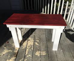 First, paint your design on. Simple Kid S Desk 5 Steps Instructables