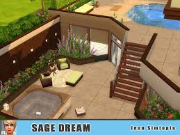 This tropical house idea for the sims looks absolutely relaxing and seems like the best place to just kick back and have a martini with some friends. Sims 4 Idea