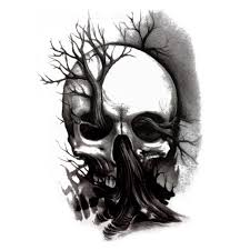 La tête de mort a été très utilisée par les pirates. Maquillage Tete Mort