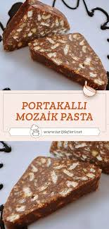 Portakalli Mozaik Pasta Tarifi Tarif Defteri Yemek Tarifi 2020 Muzlu Tatli Tarifleri Pasta Tarifleri Pasta