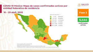 Mapa Y Casos De Coronavirus En Mexico Por Estados Hoy 30 De Abril As Mexico