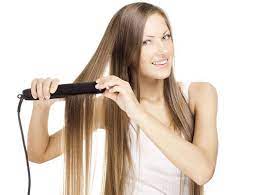 5 Tips To Straightening Your Hair At Home Without Damaging It 4 Simple Steps To A Movie Star Straight Hair Hair Beauty Hair Hair Day