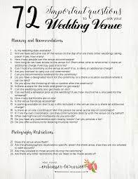 The Ultimate Checklist 72 Questions To Ask Your Wedding Venue Wedding Venue Questions This Or That Questions Wedding Planning Tips