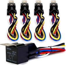 Check spelling or type a new query. Amazon Com Genssi 30 40 Amp Auto Led Light Bar Relay Wiring Harness Spdt 12v 40a Pack Of 5 Automotive