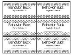 Behavior Buck Worksheets Teaching Resources Teachers Pay
