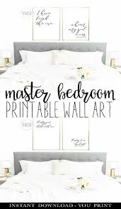Master Bedroom Decor Printable Wall Art Instant Download Ad Master Bedroom Wall Art Master Bedroom Wall Decor Bedroom
