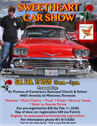 Saturday show 9 am until 3 pm awards. 2020 Sweetheart Car Show
