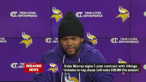 Kyler Murray addresses media in his introductory press conference 
