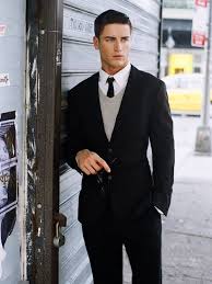 Black Suit With Classic White Shirt And Gray Sweater Well Dressed Men Mens Outfits Stylish Men Wearing a sweater with dress shirts may seem easy, but there are some basics that you need to have nailed down before you step outside. black suit with classic white shirt and