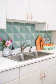 Here are some awesome kitchen backsplash ideas on a budget for the ultimate way to keep the room looking beautiful without breaking the bank. A Budget Friendly Diy Backsplash Idea Studio Kitchen Progress With Before And Afters Paper And Stitch