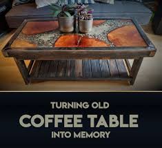 How To Turn An Old Coffee Table Into Memory Diy Old Coffee Tables Diy Coffee Table Coffee Table