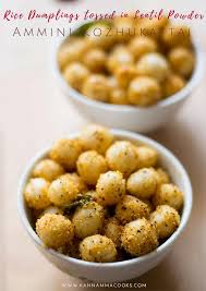 It often starts with a sweet, followed by rice served with curries like. Ammini Kozhukattai Kara Ammini Kozhukattai Recipe