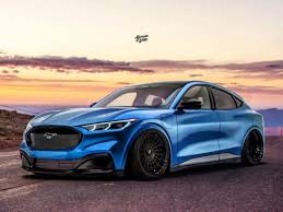 As shown pricetooltip available early fall 2021. Slammed Ford Mustang Mach E Looks More Pony Less Suv Autoevolution