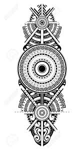 Meaning of maori tattoo designs. Maori Tattoo Design Ethnic Ornament Can Be Used As Body Tattoo Or Ethnic Themed Backdrop Royalty Free Cliparts Vectors And Stock Illustration Image 72367560