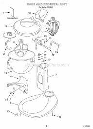 Shop for kitchenaid stand mixers and get free shipping! Kitchenaid 6 Qt Stand Mixer Kp2671 Ereplacementparts Com
