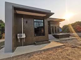 Best single floor modern house designs | small house front elevation designsfind the best modern home design ideas & inspiration to match your style. Modern Single Story Loft House With Polished Cement Finish Top House Designs