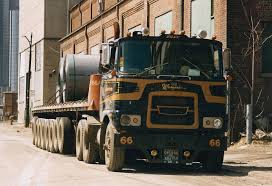 Image result for Brockway Light Blue 1950 Truck