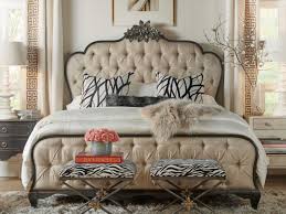 Stylewell leblanc charcoal gray upholstered king bed with straight back and tufting (77.2 in w. Hooker Furniture Sanctuary 2 Black King Panel Bed Hoo58459086699