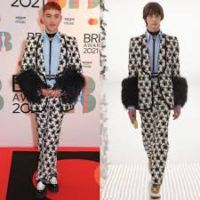 Could 2021 officially be the year of olly alexander? Olly Alexander Wore Gucci 2021 Brit Awards Fashionsizzle