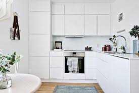 They have a basic but very appealing the use of open shelf instead of close cabinets. Black White Decorating Ideas In Scandinavian Style To Make Small Rooms Look Bright And Large