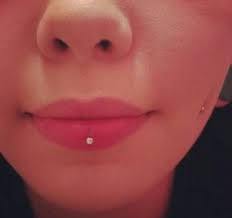 Pin By Rocio On Piercing Na Lingua E Boca Lip Piercing Cheek Piercings Lip Piercing Stud