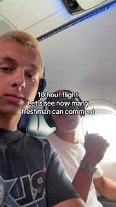 10-Hour Flight: Freshman Comment Challenge