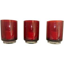 Bpa, phthalate, lead and latex free. Set Of 3 Ruby Red Hurricane Candle Holders Hurricane Candles Hurricane Candle Holders Candle Holders