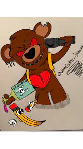 How to draw a burning heart, step by step, drawing guide, by dawn. Love Gangster Bear Drawings Novocom Top
