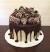 Chocolate Strawberry Cake Slice