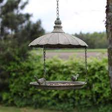 Solution4patio homes garden platform bird feeder, large hanging tray squirrel feeder, maximum bird viewing, large capacity, easy to clean & refill, #b116a00 4.0 out of 5 stars 853 save 7% Unique Bird Feeders In All Styles The Birdhouse Chick