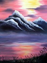 80 Excellent But Simple Acrylic Painting Ideas For Beginners Easy Landscape Paintings Landscape Paintings Acrylic Landscape Paintings