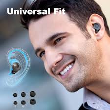 ELECDER D10 True Wireless Earbuds Bluetooth 5.0 Headphones in Ear with  Microphone, 3D Stereo Sound, IPX5 Waterproof, Charging Case for Workout,  Running (Black) D10: Buy Online at Best Price in UAE -