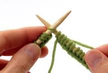 How do you knit in the round with circular needles?